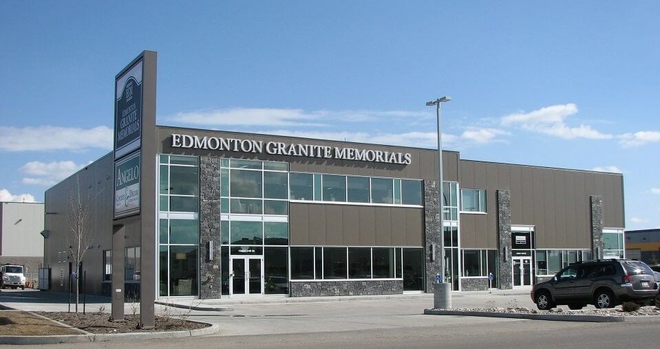 Alberta monuments grave markers edmonton granite memorials showroom